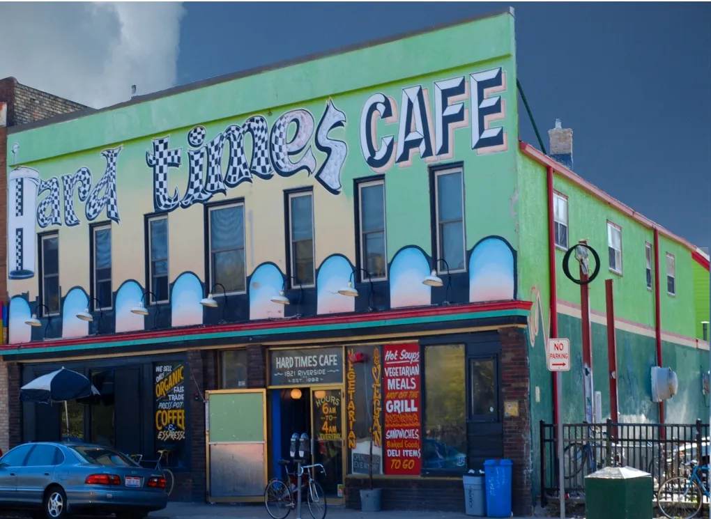 Hard Times Cafe storefront